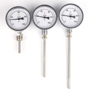 औद्योगिक डिजिटल स्टेनलेस स्टील बिमेटेलिक थर्मामीटर तापमान बिमटल गेज - Product Image 2