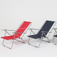 Joyeleisure Chaise de camping Oxford pliante en métal et acier à 2 positions Chaise longue en fer moderne pour jardin, parc, salon extérieur