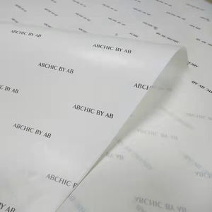 Papel de Envolver para Ropa con Logotipo Impreso Personalizado, 17G, Revestimiento de Resina de Doble Cara para Envolver Regalos y Empaquetar con Pegatinas - Product Image 6