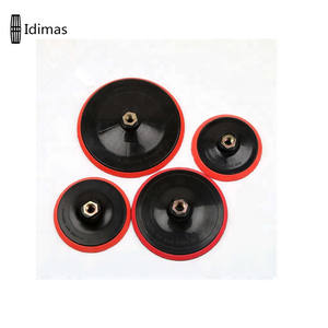 פד ליטוש יהלום 3 אינץ' M14 עם גב גומי, פד תמיכה עם סקוץ', ניתן להתאמה אישית של יצרן ציוד מקורי, גריט 100, חומר שיוף עדין - Product Image 4