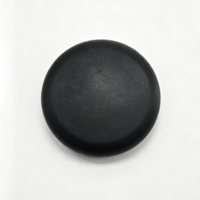 Boîte de rangement magnétique ronde en plastique pour aligneurs dentaires avec miroir, personnalisable avec logo, pour l'hygiène buccale (vente en gros)