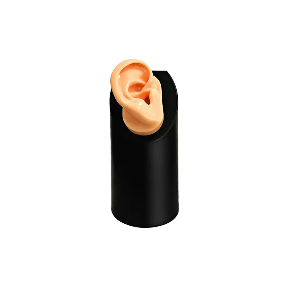 कान के गहने डिस्प्ले के लिए कान मॉडल खड़ा सिलिकॉन कान मॉडल