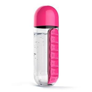 2026 New Trend Style Plastic Custom Water Bottle Daily Pill Eco-friendly Pill <b>Box</b> Water Plastic Bottle - Product Image 4