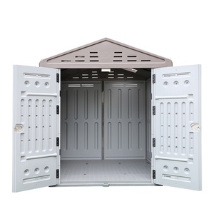 Nouveau 10x10 Mobile temporaire complet minuscule portable abri de village <span class=keywords><strong>maison</strong></span> en plastique à <span class=keywords><strong>vendre</strong></span> extérieur hangar <span class=keywords><strong>maison</strong></span> de stockage en plastique - Product Image 3