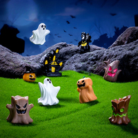 Nouveau Micro Paysage Creative Halloween Citrouille Fantôme Ornement Aveugle Accessoires Bibelots