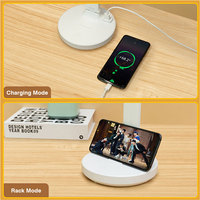 Lampe de table tactile rechargeable par USB lampe de bureau LED à gradation pliable moderne pour étude pour capacités de charge de salon