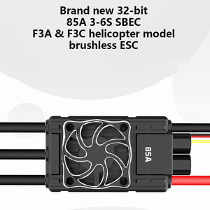 85A Brushless ESC Electric <b>Speed</b> <b>Control</b> Switchable BEC Output for RC Fixed-Wing - Product Image 3