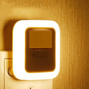 Décoration de chambre à coucher, lampe murale à intensité variable tactile 2,4 W, lampe murale à brancher, lumière de nuit LED intelligente Lohas avec capteur - Product Image 6