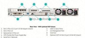 Serveur Supermicro d'origine 1U à double processeur, système 3 GPU, Sys-1029gp-Tr, informatique en nuage, calcul en périphérie, superserver, serveur en rack - Product Image 5