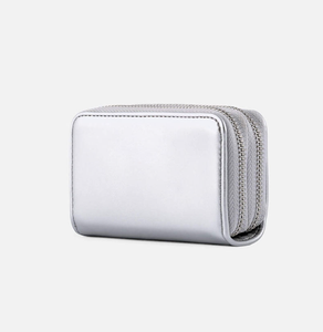 Portefeuille de luxe pour femme de haute qualité, fabriqué en usine, avec logo personnalisé tendance, grande capacité pour cartes - Product Image 1