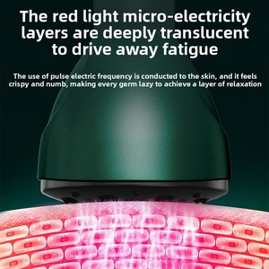 Ensemble de <span class=keywords><strong>massage</strong></span> par ventouses intelligent à micro-courant vibrant pour le corps, avec thérapie par aspiration, alimentation USB, lumière rouge, chaleur et matériau ABS - Product Image 5