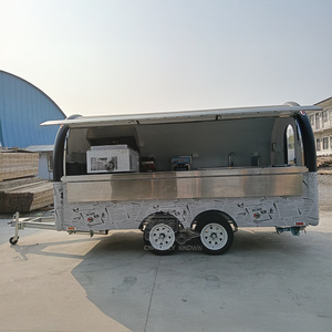 UK Standard <b>Small</b> Mobile Catering Food Trailer Fully Equipped Coffee For Cold Drink Snack Cart Vending Truck - Product Image 1