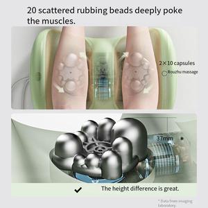 Massaggiatore per Gambe SIAASOO L1 con Controllo Manuale Cablato, Compressione Calda e Rulli Massaggianti per Rilassamento Muscolare di Polpacci e Piedi - Product Image 2