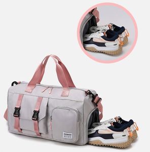 Custom Weekender Yoga <b>Bag</b> Trip Waterproof Large Capacity Tote <b>Bag</b> Sport Gym <b>Travel</b> Duffel <b>Bag</b> With <b>Shoe</b> Compartment - Product Image 3