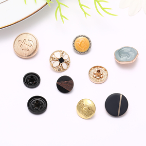 custom metal special shapes <b>buttons</b> high-quality plating eco friendly zinc alloy <b>buttons</b> metal gold <b>buttons</b> for clothes - Product Image 3