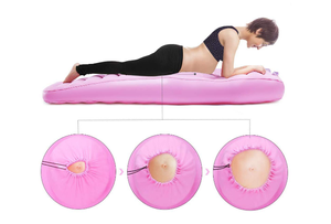 Almohada Inflable <span class=keywords><strong>para</strong></span> Mujeres <span class=keywords><strong>Embarazadas</strong></span>, Colchón de Aire con Orificio, Superficie Suave, Almohada de Maternidad <span class=keywords><strong>para</strong></span> <span class=keywords><strong>Yoga</strong></span> <span class=keywords><strong>en</strong></span> <span class=keywords><strong>Casa</strong></span> - Product Image 6