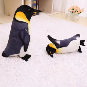 超柔软逼真毛绒企鹅毛绒玩具企鹅生动毛绒动物企鹅玩具 - Product Image 4