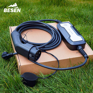 Chargeur portable pour véhicule électrique <span class=keywords><strong>BESEN</strong></span> 16A 3,6 kW avec batterie externe pour utilisateur domestique - Product Image 5