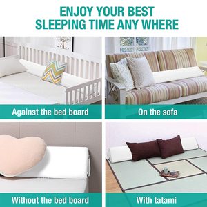 Bọt giường khoảng cách chất độn tam giác vị trí vua nữ hoàng kích thước giường dài bọt nêm gối đầu giường vị trí cơ thể gối với túi - Product Image 6
