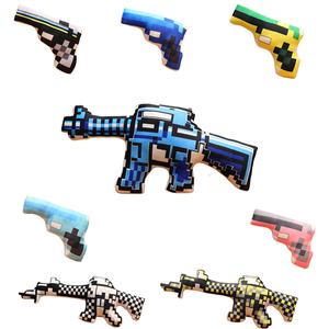 Tùy chỉnh Súng bắn tỉa đồ chơi sang trọng in Pistol Pan LỰU ĐẠN gối cho bé trai quà tặng sinh nhật PP làm đầy vật liệu - Product Image 1