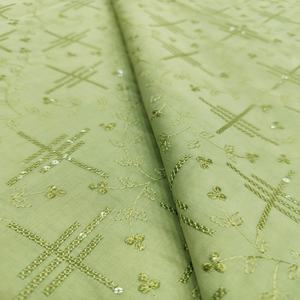 Durable Woven Poly <b>Raw</b> <b>Silk</b> <b>Fabric</b> Yard High Quality Lightweight Breathable Textile Sewing Crafting DIY Projects Apparel Dress - Product Image 5