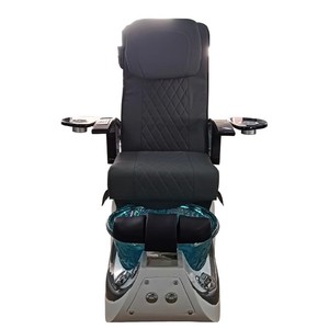 Fauteuil de <span class=keywords><strong>pédicure</strong></span> électrique de luxe pour salon, avec fonction massage et station de manucure, taille king size - Product Image 4