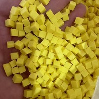 Duolang Kleurrijke Kokosmelk Blok Simulatie Speelgoed Multi-Kleur Acryl Plastic Lucite Kraaltjes Dessert Schaal Accessoires Emulatie