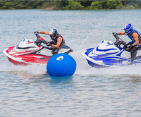 Jet ski en fibre de verre 1800CC, édition compétition, embarcation trois places avec moteur de jet ski