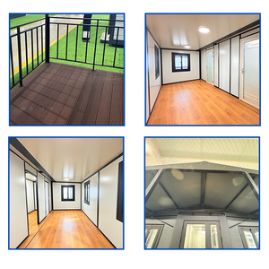 Di động nhà thép và bánh sandwich Bảng điều chỉnh gấp container 6 phòng ngủ nhà khách sạn prefab nhà nhỏ - Product Image 3