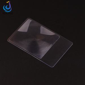 85X54mm 플라스틱 PVC 신용 카드 프레넬 렌즈 돋보기 - Product Image 3