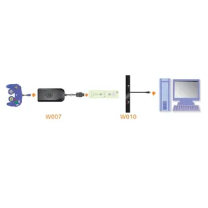 Per Windows/PC blu-dente compatibile MayFlash Wireless interruttore di accensione/spegnimento barra delfino per <span class=keywords><strong>Wii</strong></span> telecomando Plus Controller - Product Image 6