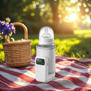 Preferential Price Wireless Portable Breast Warmer <b>5000mah</b> Rechargeable Electric Baby Food Heater for Travel - Product Image 3