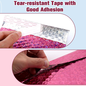 Bolsas de Envío Personalizadas con Burbujas de Polietileno Impresas con Láser, Resistentes a Impactos, Bolsas de Burbujas Gruesas para Embalaje de Ropa - Product Image 1