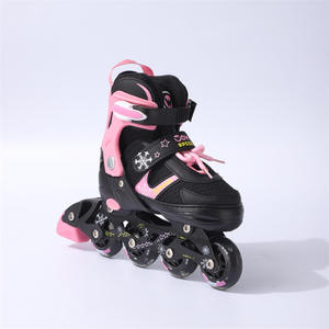 Patins à roulettes lumineux pour enfants - Professionnels pour les débutants, taille - Réglable pour les garçons et les filles - Product Image 2
