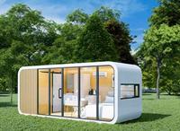 Cabine de Noël préfabriquée de 20 pieds, espace commercial modulaire moderne pour foire de Noël, boulangerie et confiserie