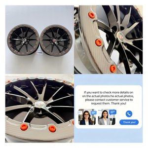 ล้อฟอร์จสั่งทำพิเศษ Xywheel แบบห้าก้าน ขอบลึก 5x112 488 <span class=keywords><strong>812</strong></span> 458 SF90 ขนาด <span class=keywords><strong>18</strong></span>-22 นิ้ว ทำจากคาร์บอนไฟเบอร์อัลลอย สำหรับรถเฟอร์รารี่ - Product Image 2
