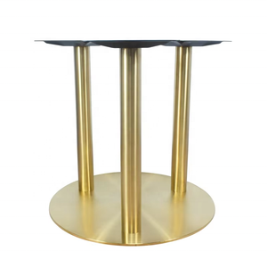 Luxury Modern Heavy-duty Stainless Steel Furniture Legs for Restaurants Coffee Shops Gyms Malls-chrome Gold Table Base - Product Image 5