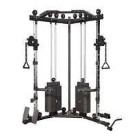 Machine à croisement de câbles en vente chaude avec barre d'haltères, machine Smith commerciale, équipement de fitness, cage de puissance, portique d'entraînement à domicile