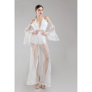 Tuta bianca all'uncinetto - Product Image 3