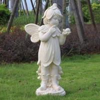 Vente en gros de sculptures d'anges en plastique ABS de haute précision Reazone RZS05 pour la décoration architecturale européenne en extérieur