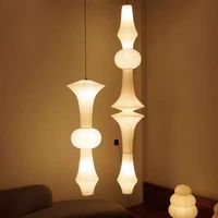 Lampu Gantung LED Kertas Beras Mini Gaya Nordic Wabi Sabi untuk Ruang Tamu, Kamar Tidur, Sudut Rumah, Lampu Hias Loteng Dupleks, Dekorasi Rumah