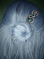 Offre Spéciale – Épingle à Cheveux Vintage en Alliage Serpent et Gemmes pour Femme, 15,5x3cm – Charmant Accessoire de Cheveux Sorcière Halloween, Bijou Idéal pour un Cadeau