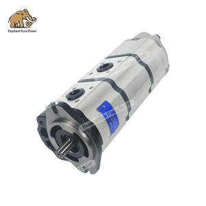 Pompe à déplacement fixe 31+31+11 OEM 10189715 Pompe à triple engrenage pour bétonnière SCHWING - Product Image 2