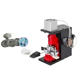 Machine à badges pneumatique magnétique 58 mm pour la fabrication de produits en plastique - Product Image 5