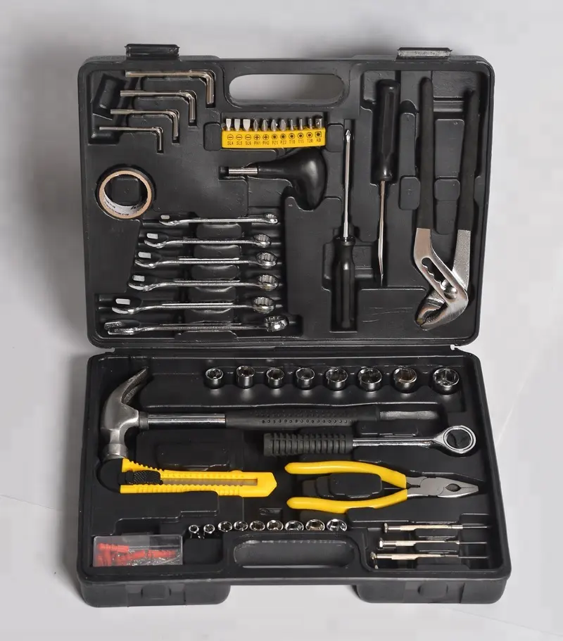 Wholesale Maintenance Tool Kit 52PCS Portable Box Tools Repair Service Household Tool Set