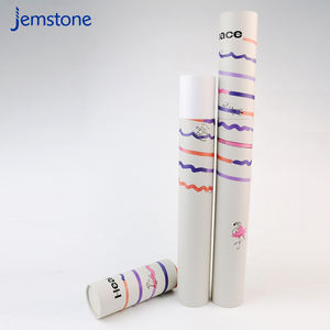 Respetuoso del medio ambiente logotipo personalizado papel de cartón KRAFT puede tubo de embalaje de papel de té - Product Image 6