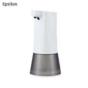 Epsilon usb rechargeable touchless auto refillable foam soap induction sensor dispenser set with bracket eco friendly