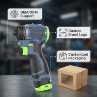 16.8V Brushless Cordless Impact Driver 135N.m High Torque Electric Screwdriver Power Tool