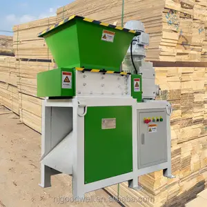 Plastic Recycling Crusher/Papier Hout Blokken Shredder Machine