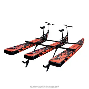 Favorito Nuevo diseño deportes de mar 2 Adultos bicicleta flotante bicicleta de agua para la venta